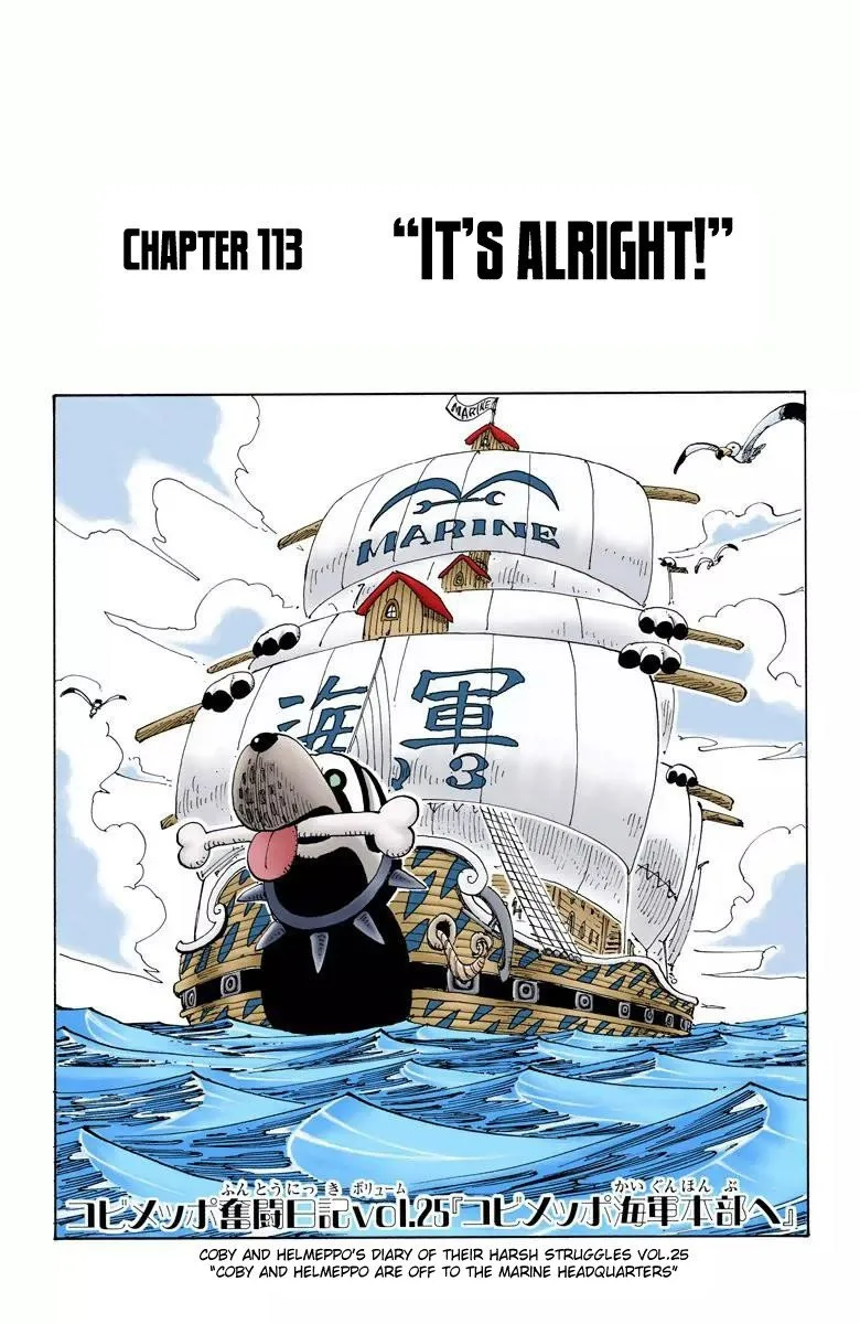 One Piece - Colored Chapter 113 page 2