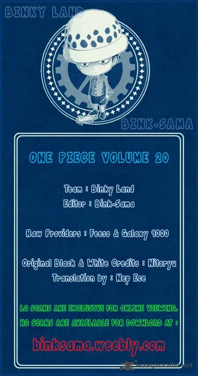 One Piece - Colored Chapter 177 page 1