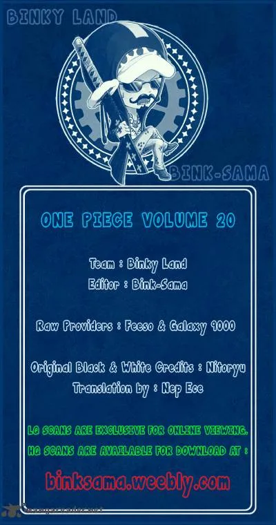 One Piece - Colored Chapter 184 page 1