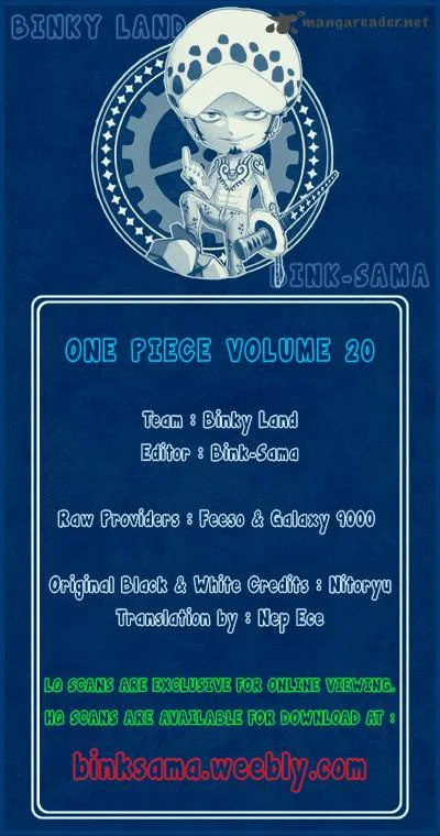One Piece - Colored Chapter 186 page 1