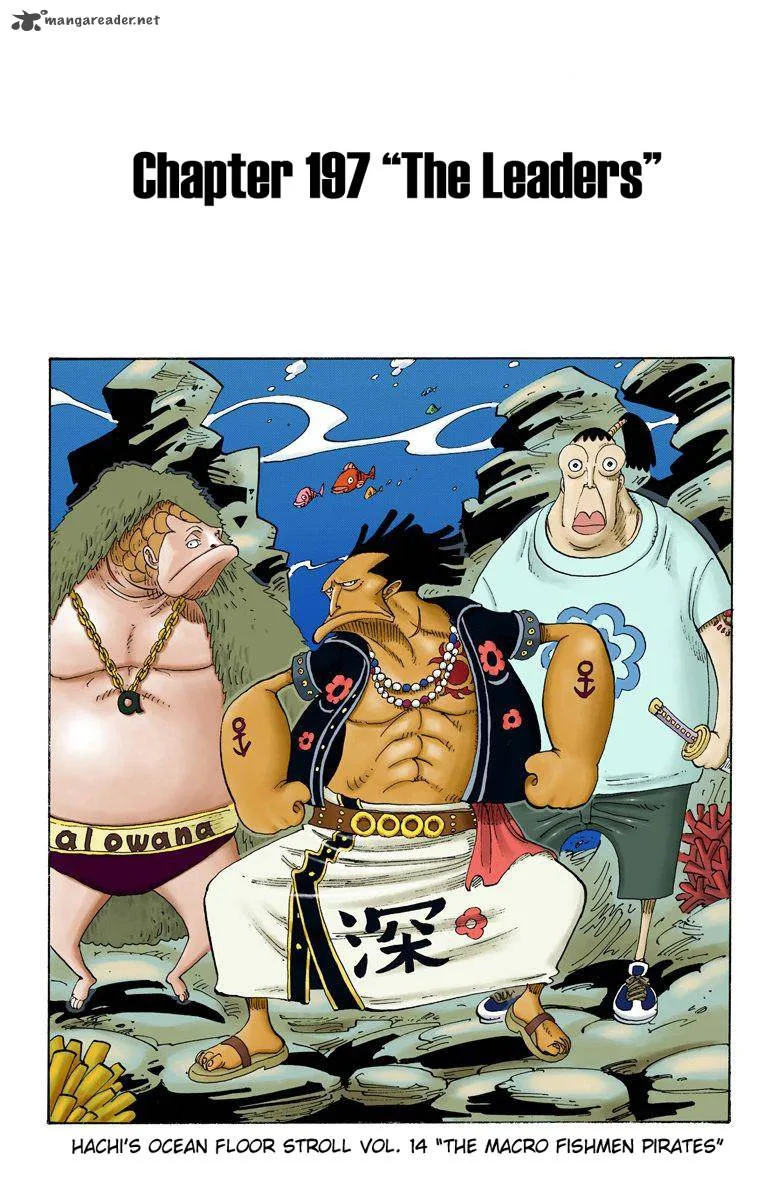 One Piece - Colored Chapter 197 page 1