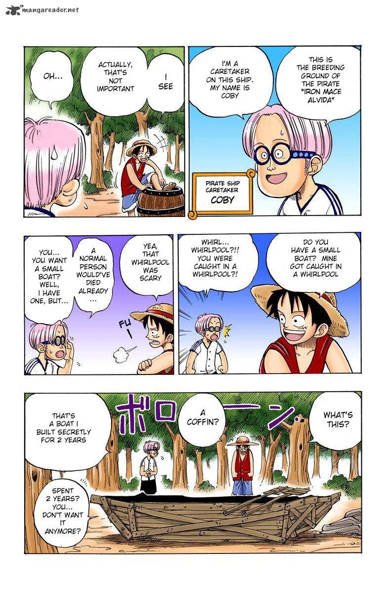 One Piece - Colored Chapter 2 page 13