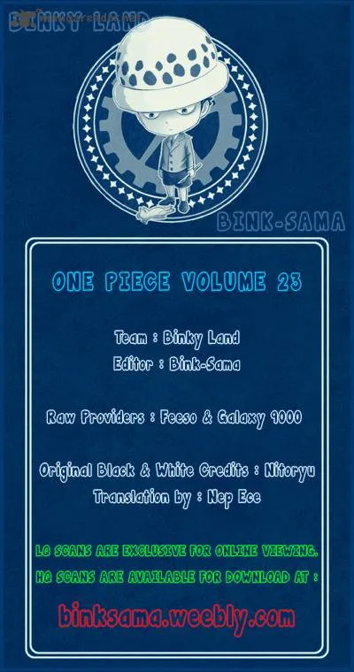 One Piece - Colored Chapter 206 page 1