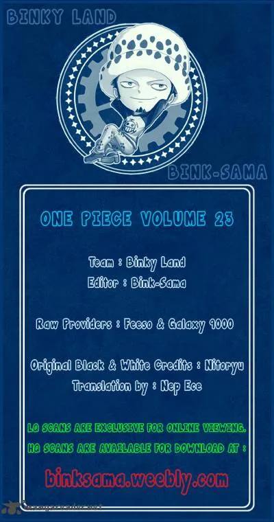 One Piece - Colored Chapter 207 page 1