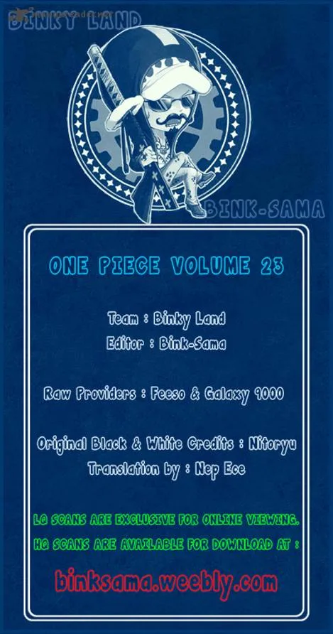 One Piece - Colored Chapter 213 page 1