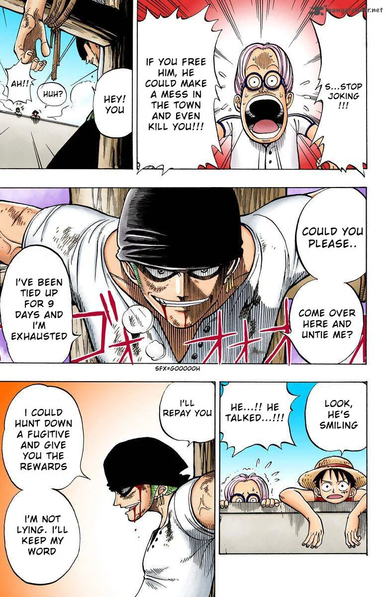 One Piece - Colored Chapter 3 page 9