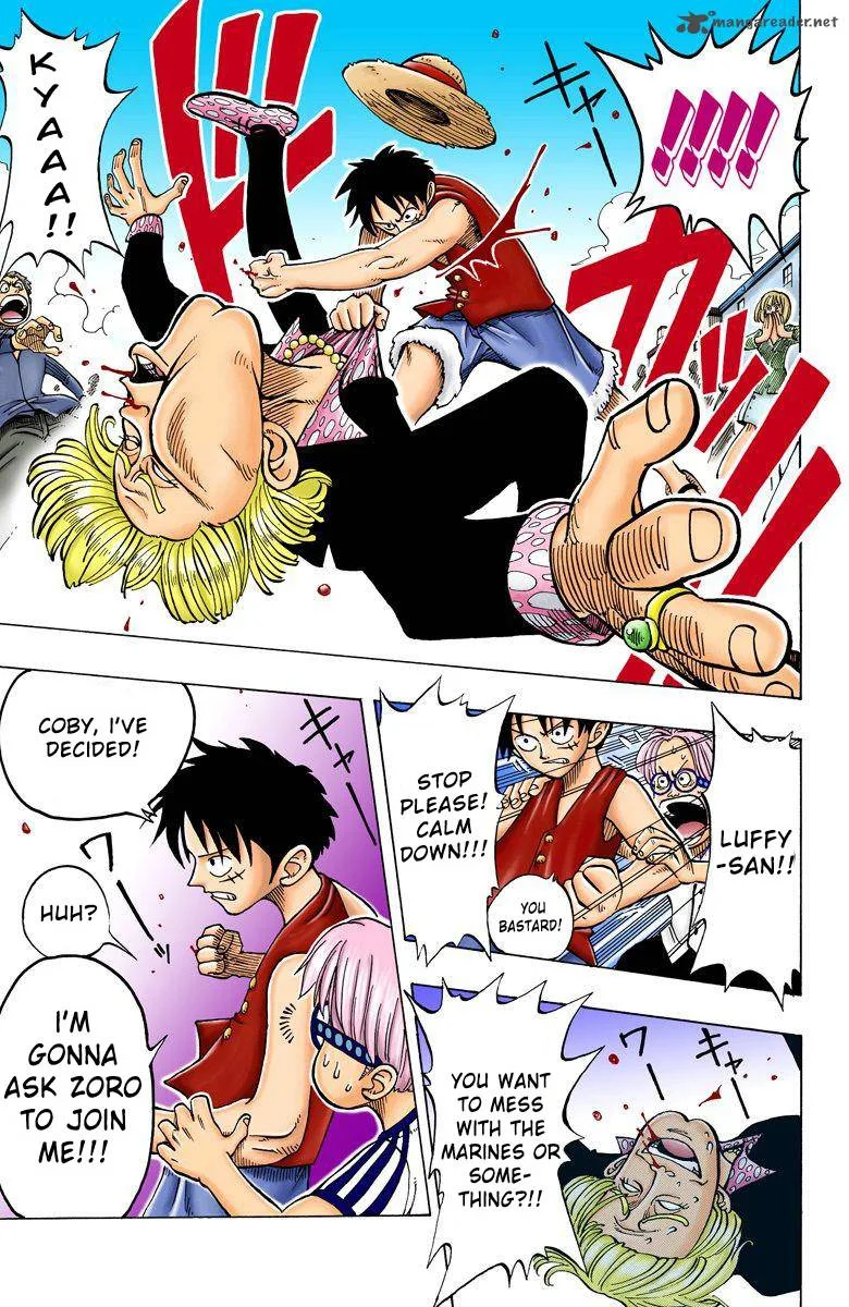One Piece - Colored Chapter 3 page 21