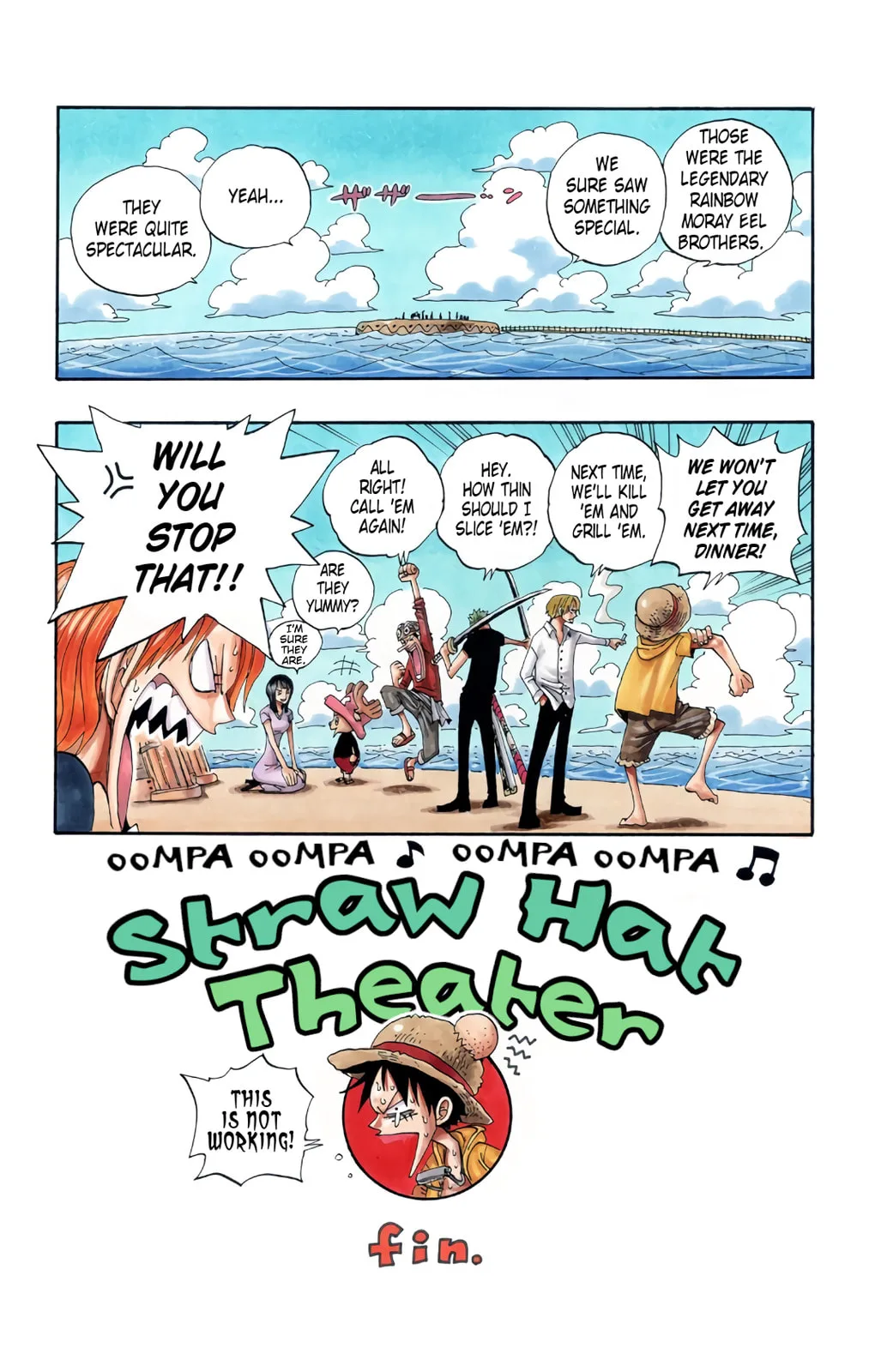 One Piece - Colored Chapter 303.5 page 3