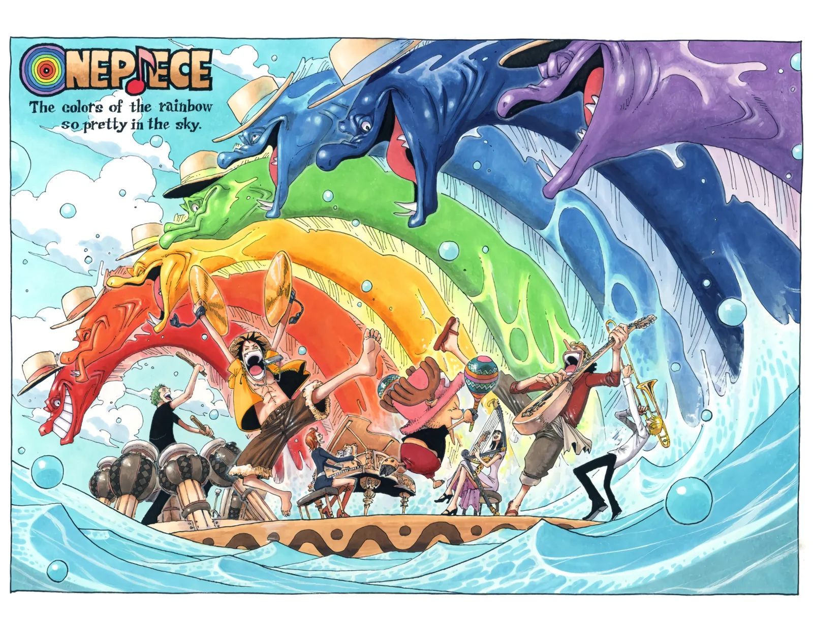 One Piece - Colored Chapter 303.5 page 2