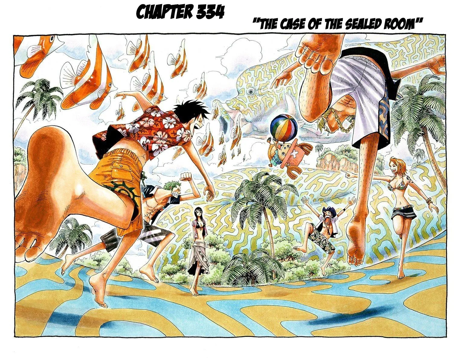 One Piece - Colored Chapter 334 page 2