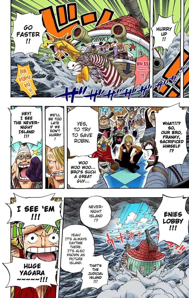 One Piece - Colored Chapter 375 page 17