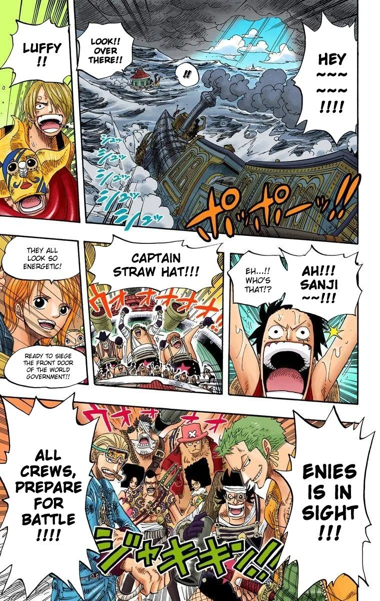 One Piece - Colored Chapter 375 page 18