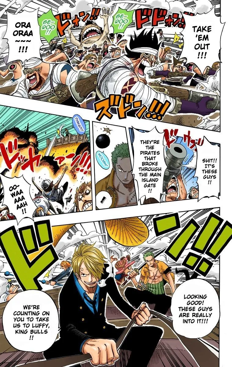 One Piece - Colored Chapter 382 page 4