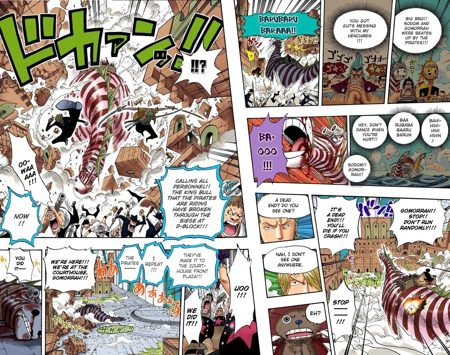 One Piece - Colored Chapter 385 page 19
