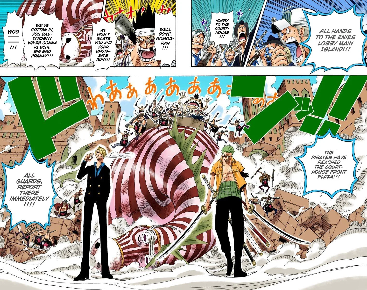 One Piece - Colored Chapter 386 page 7