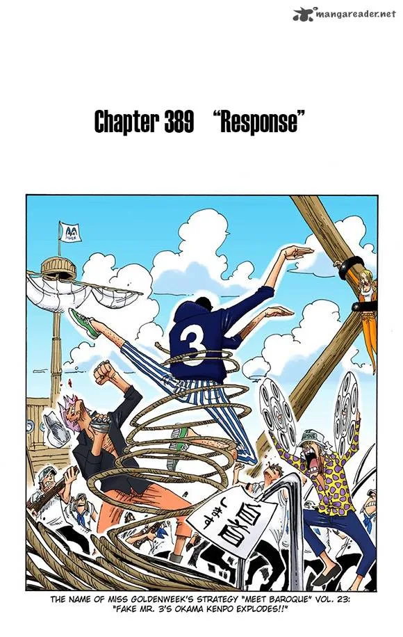 One Piece - Colored Chapter 389 page 3