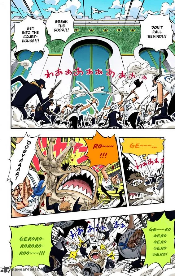 One Piece - Colored Chapter 390 page 3