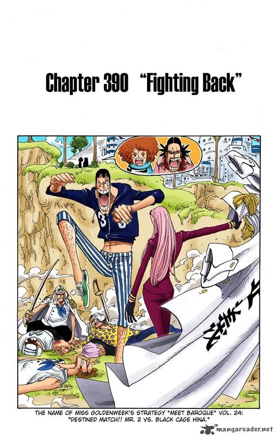 One Piece - Colored Chapter 390 page 2