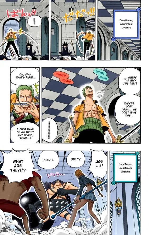 One Piece - Colored Chapter 390 page 8