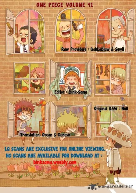One Piece - Colored Chapter 396 page 1