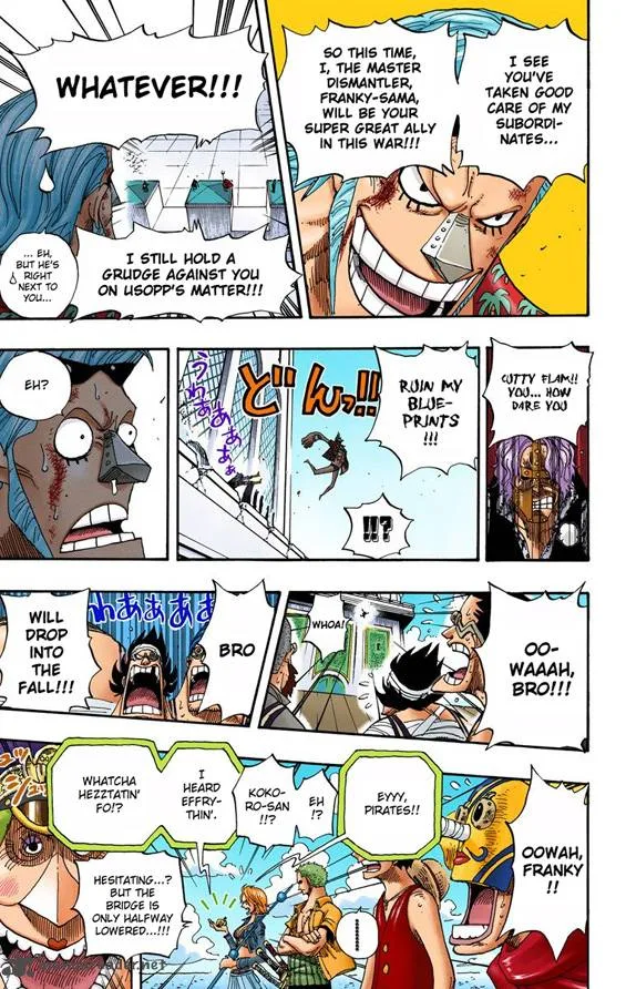 One Piece - Colored Chapter 399 page 15