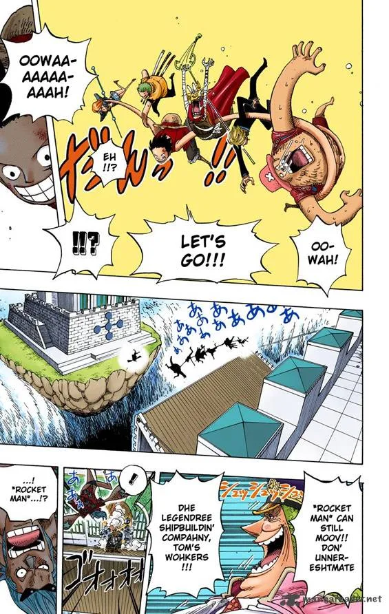One Piece - Colored Chapter 399 page 17