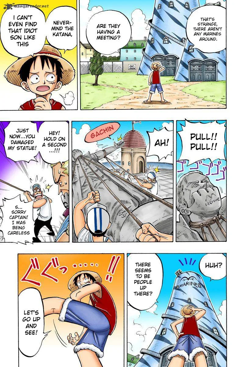 One Piece - Colored Chapter 4 page 14