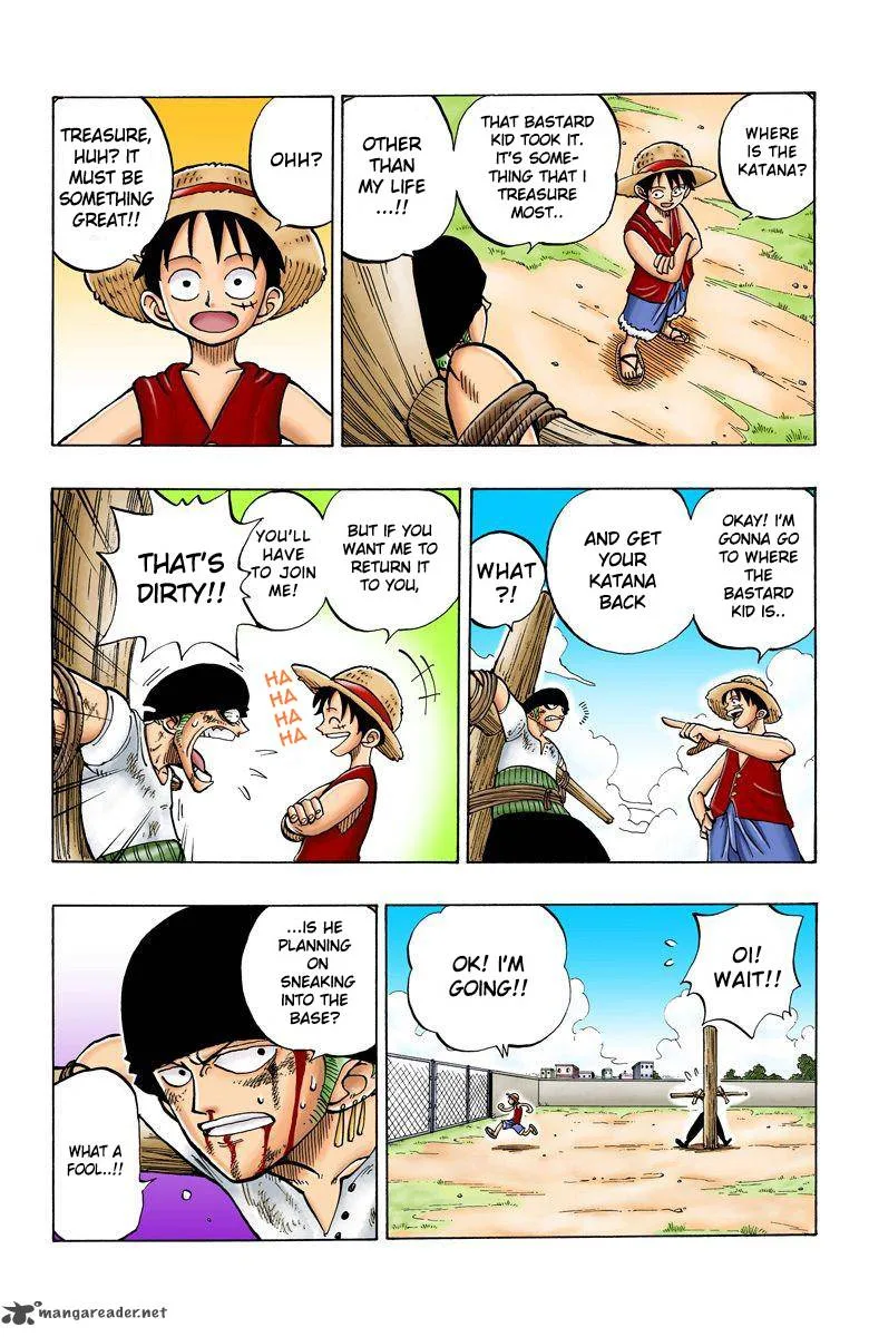 One Piece - Colored Chapter 4 page 8