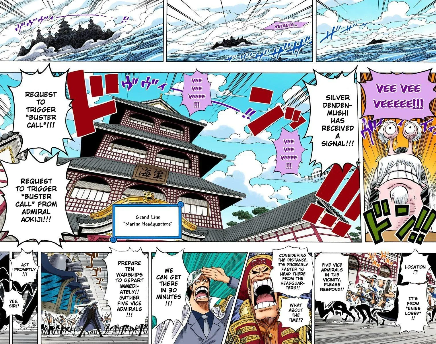 One Piece - Colored Chapter 409 page 6