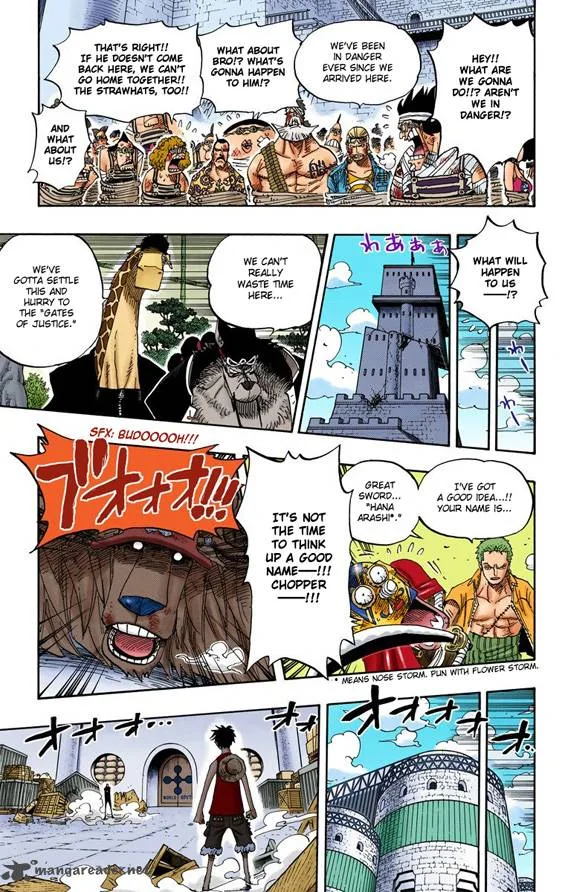 One Piece - Colored Chapter 410 page 7