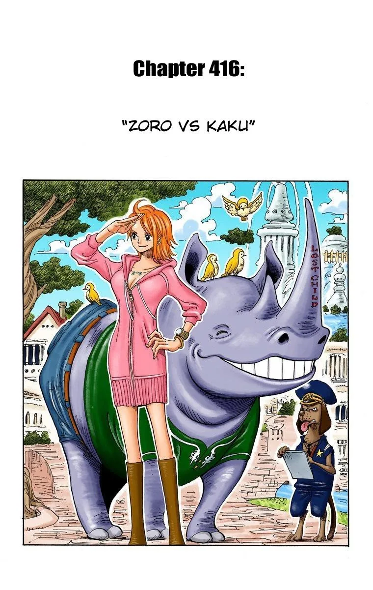 One Piece - Colored Chapter 416 page 2
