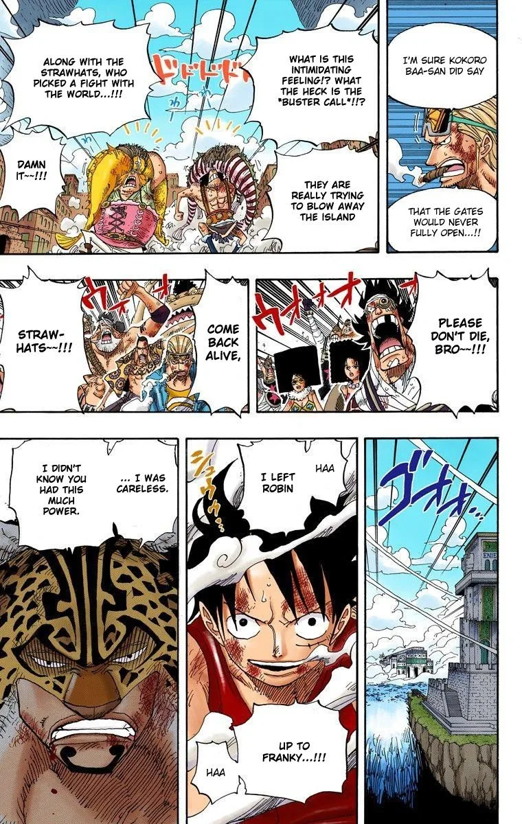 One Piece - Colored Chapter 419 page 4