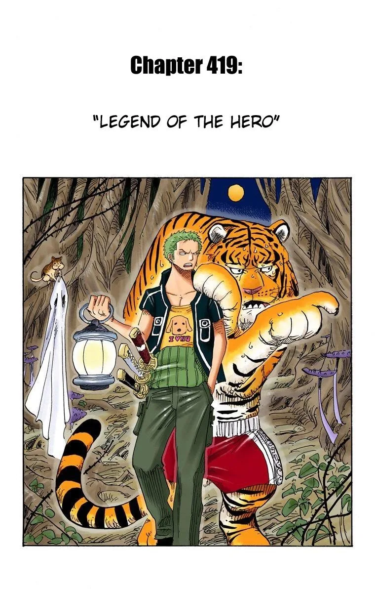 One Piece - Colored Chapter 419 page 2