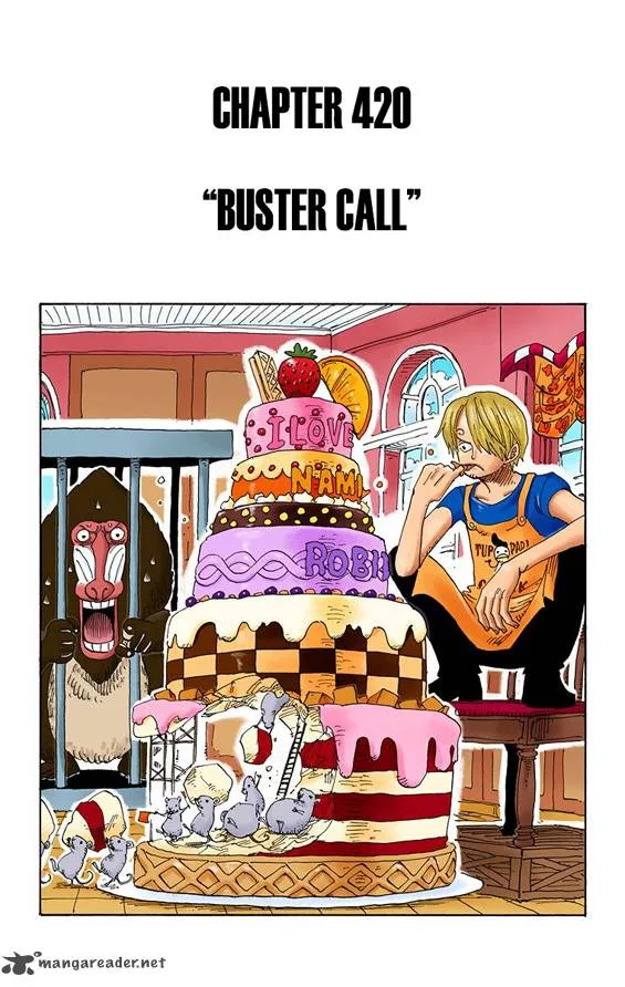 One Piece - Colored Chapter 420 page 3