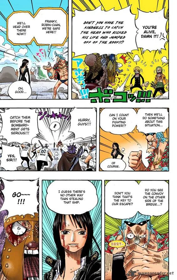 One Piece - Colored Chapter 420 page 13