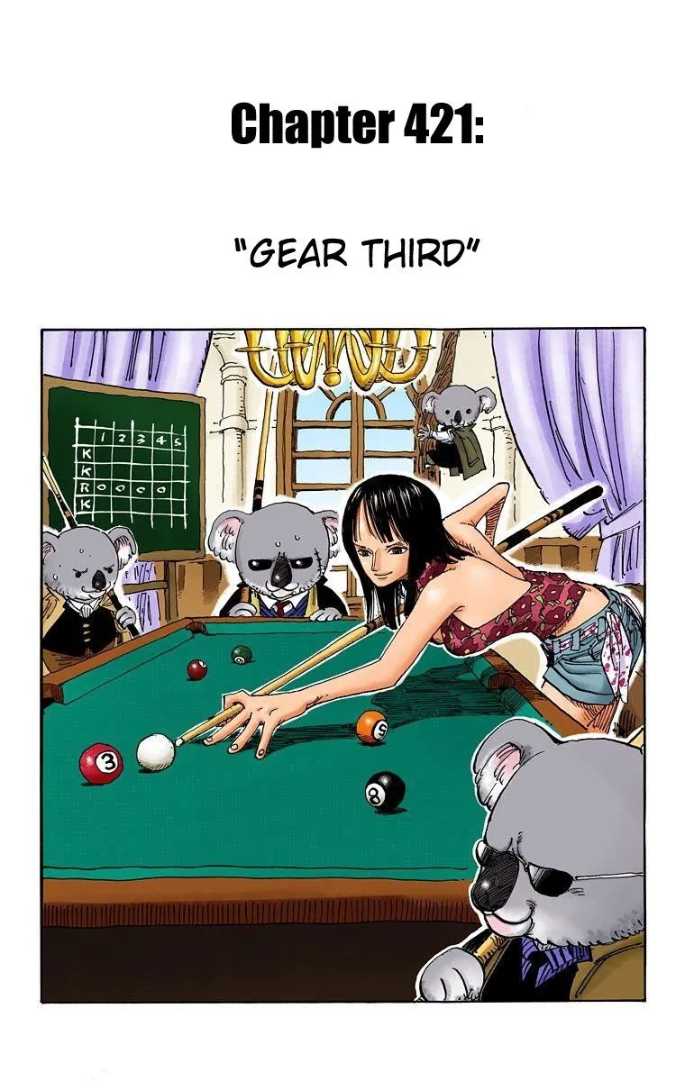 One Piece - Colored Chapter 421 page 2