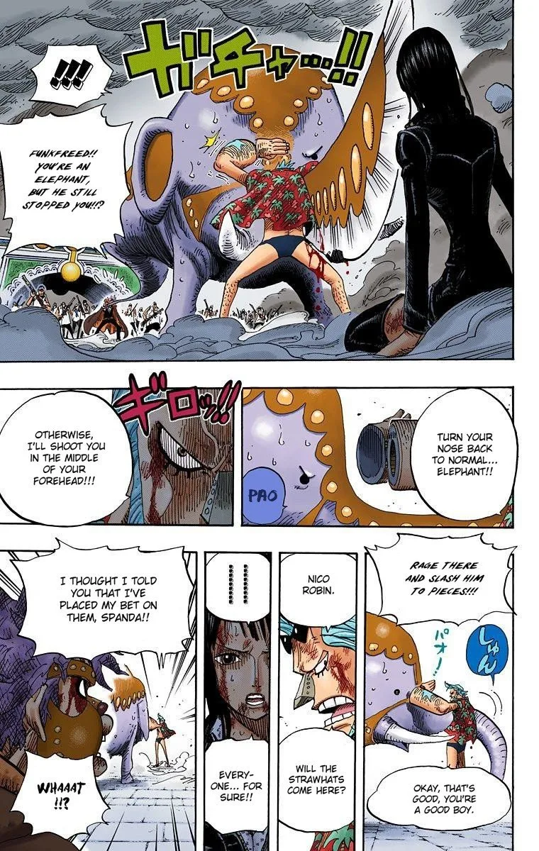 One Piece - Colored Chapter 423 page 10