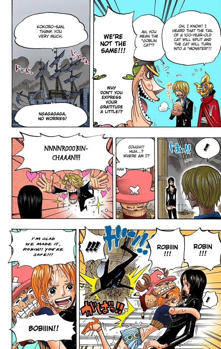 One Piece - Colored Chapter 424 page 12