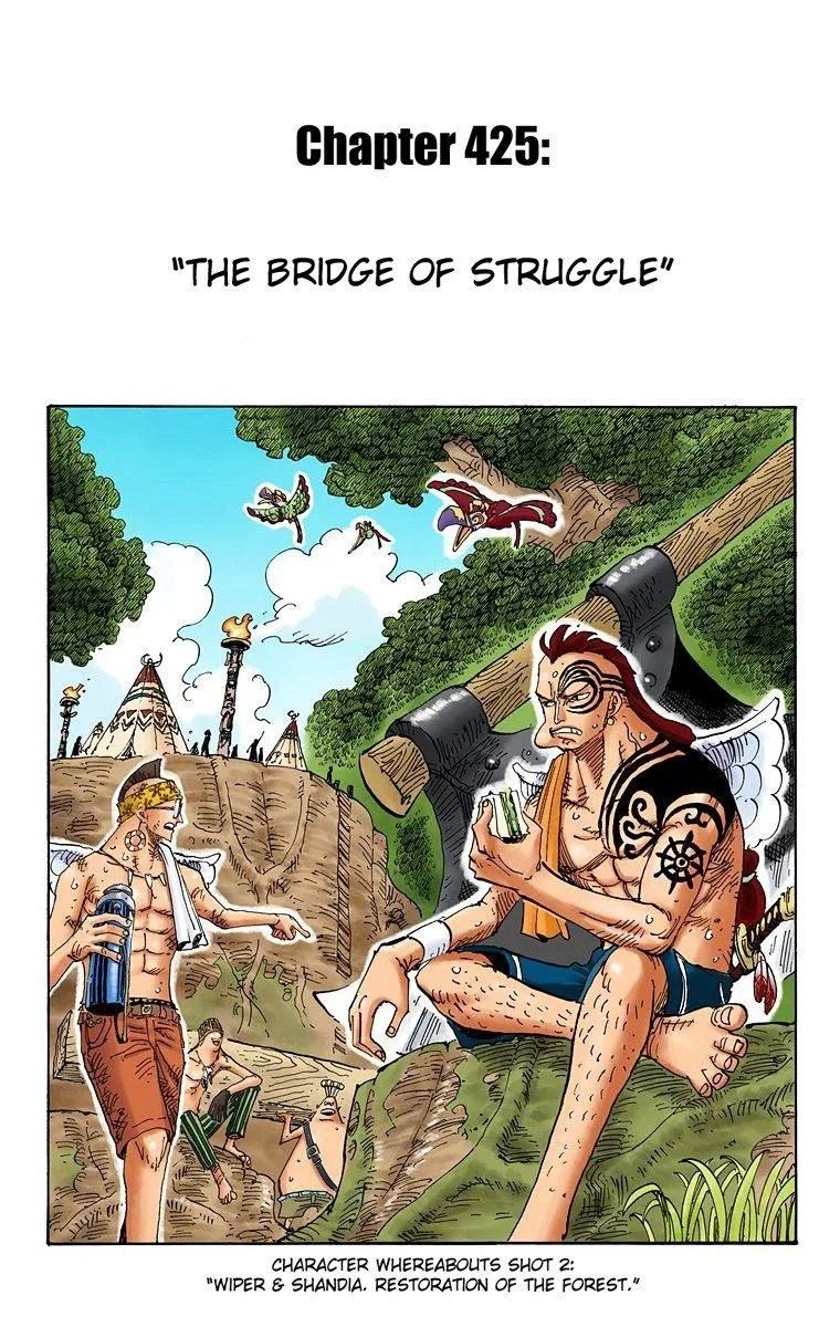 One Piece - Colored Chapter 425 page 2