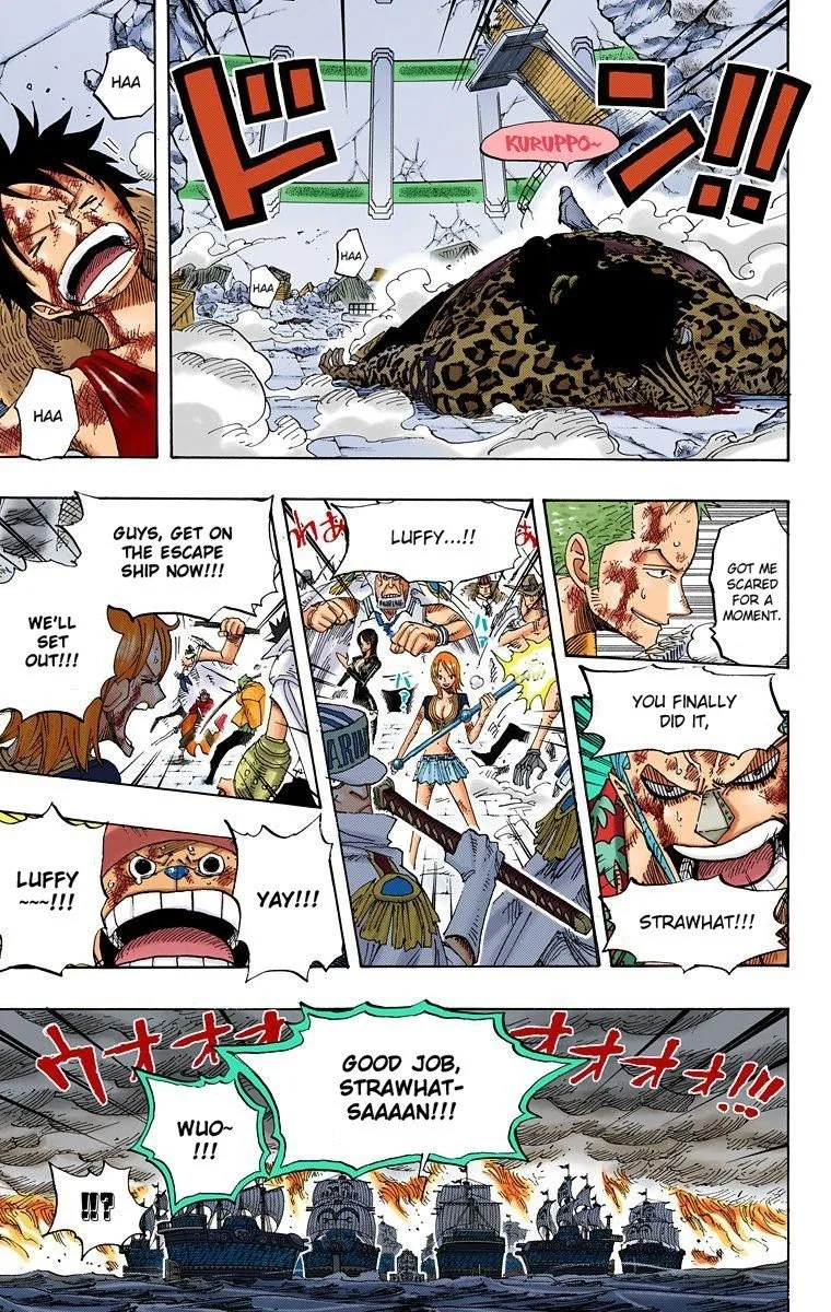 One Piece - Colored Chapter 428 page 4