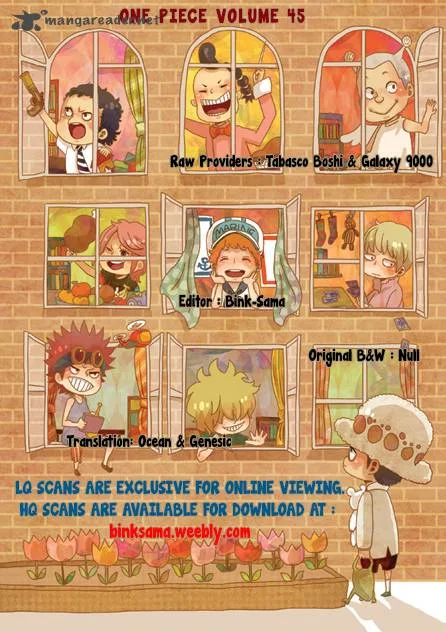 One Piece - Colored Chapter 433 page 1