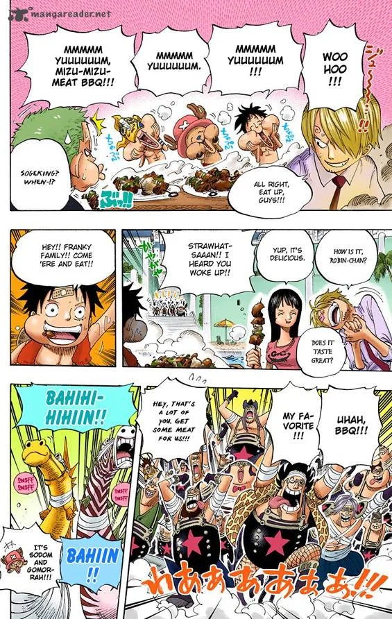 One Piece - Colored Chapter 433 page 14
