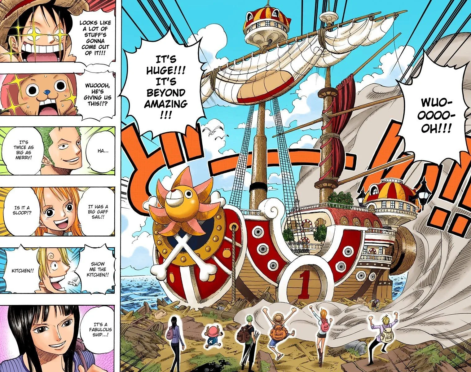 One Piece - Colored Chapter 436 page 8