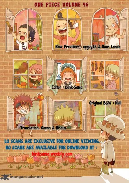 One Piece - Colored Chapter 441 page 1