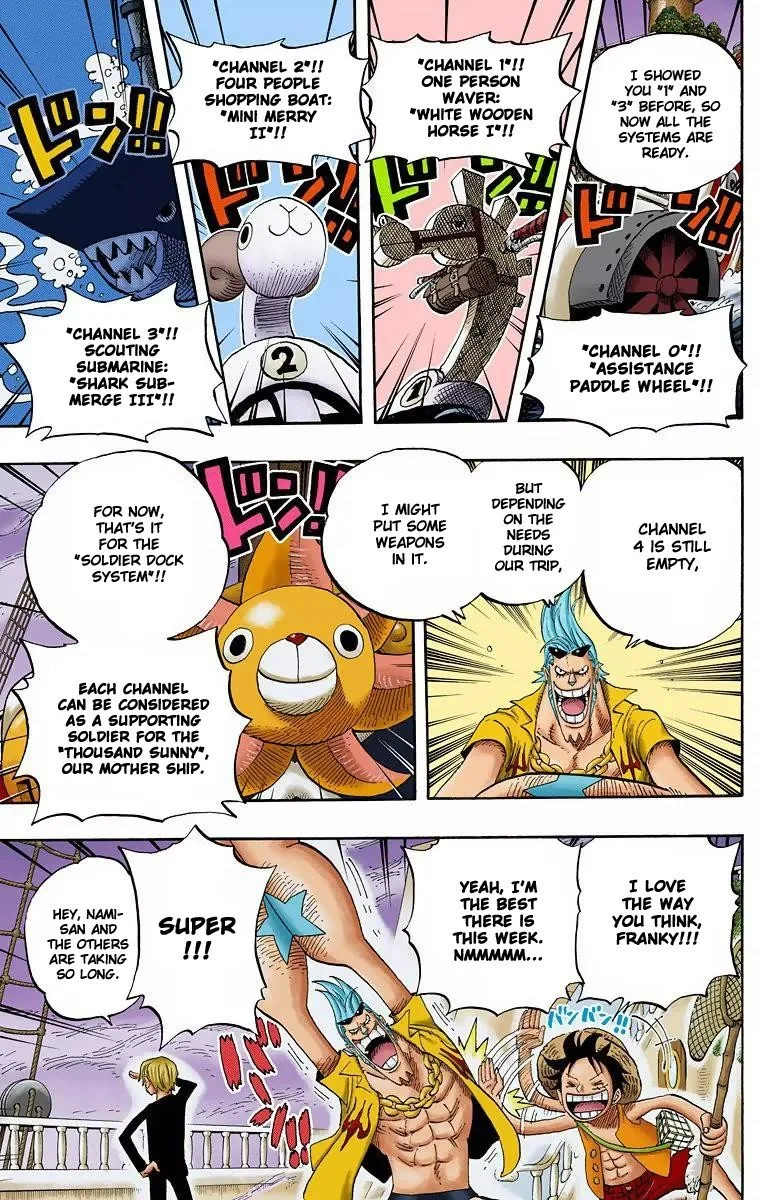 One Piece - Colored Chapter 444 page 8