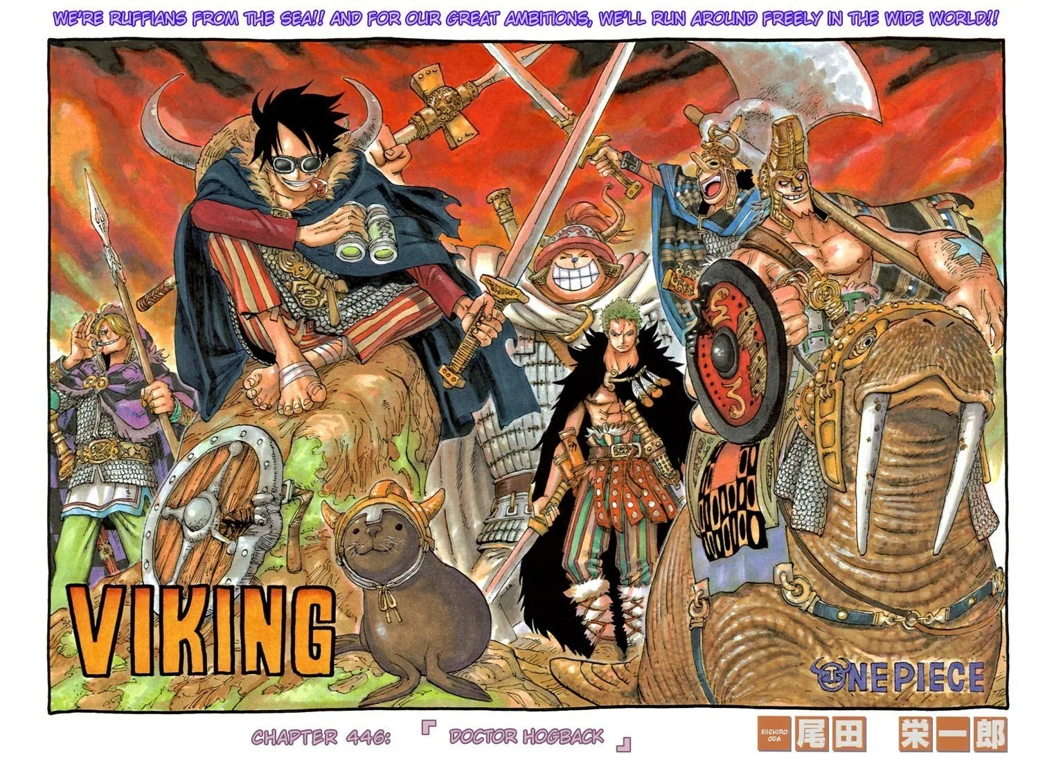 One Piece - Colored Chapter 446 page 2