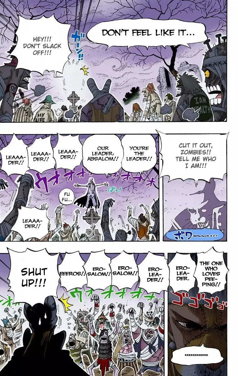 One Piece - Colored Chapter 449 page 11