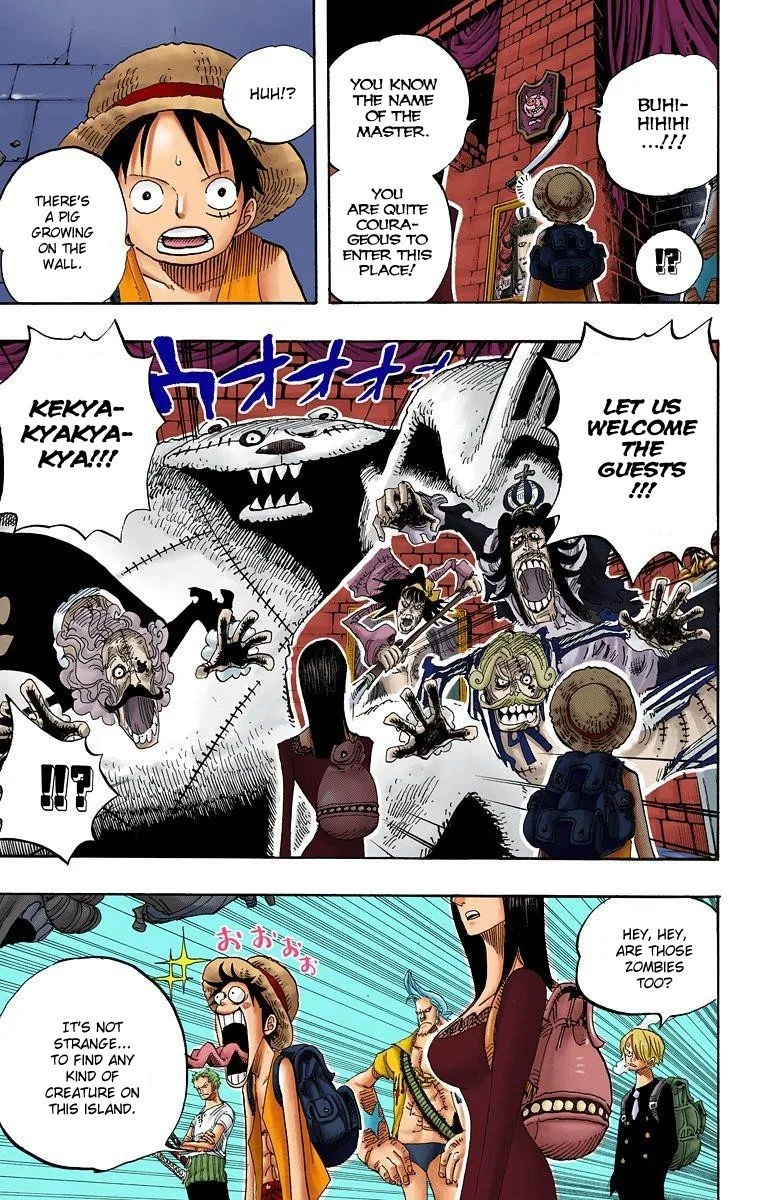 One Piece - Colored Chapter 450 page 11