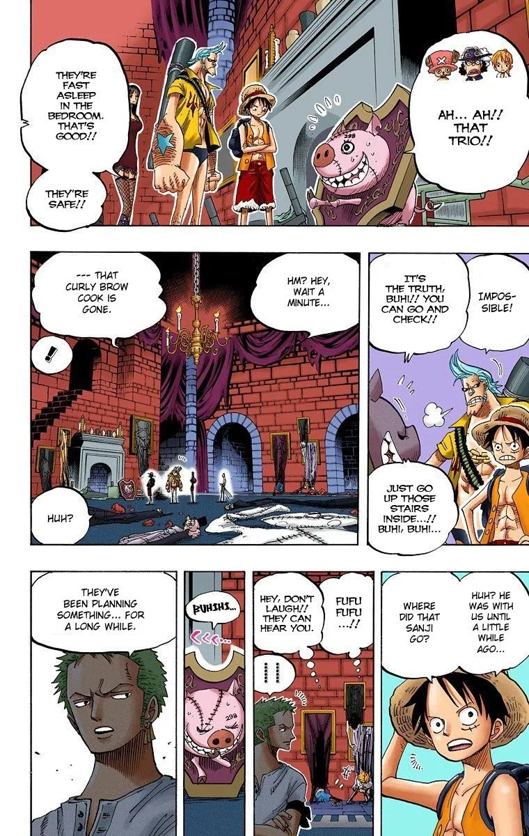 One Piece - Colored Chapter 450 page 16