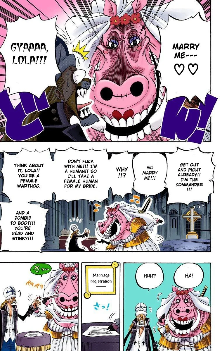 One Piece - Colored Chapter 451 page 4